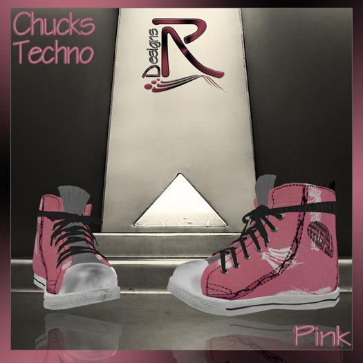 Techno Chucks pink - Ronjas RDesignS Collection by Ronja Pera (Retail Box) 