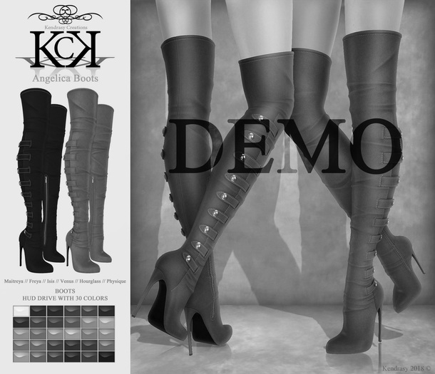 :::KC::: Angelica Boots // DEMO
