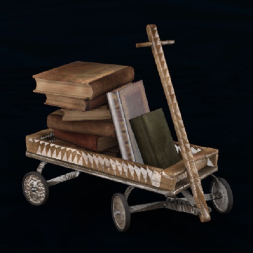 39 - 8f8 - Storyteller's Burrow - Knowledge Cart