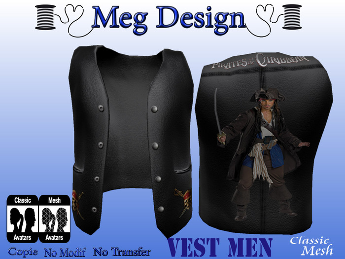 vest piratescaribbean