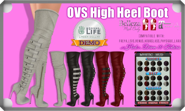 OVS High Heel Boots DEMO