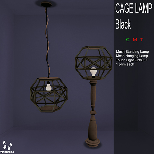 pandamomo Cage Lamp Black Box (ADD ME)