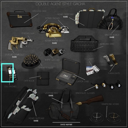 -David Heather-Cell Phone/Gold