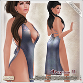 [V/W] Mirian II Bluette - Open side fantasy dress in fitted mesh + Slink, Belleza, Ebody, TMP, Tonic...