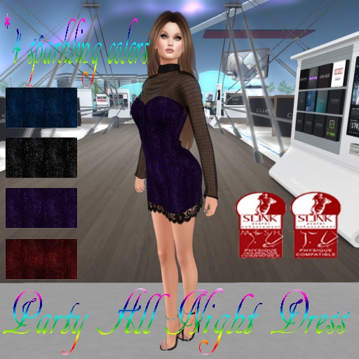 YGTL - SLINK PARTY ALL NIGHT DRESS