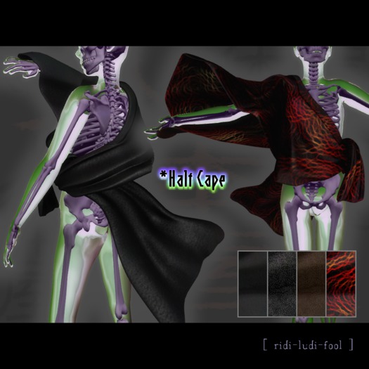 !DEMO! *Japonism Half Cape reminiscent of Kimono