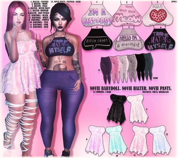 .epoch. novie pants fatpack RARE'