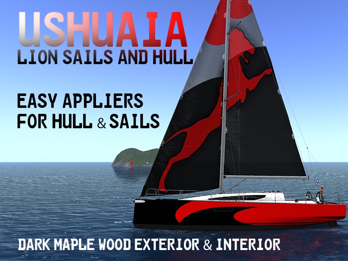 Ushuaia Lion Sails and Hull