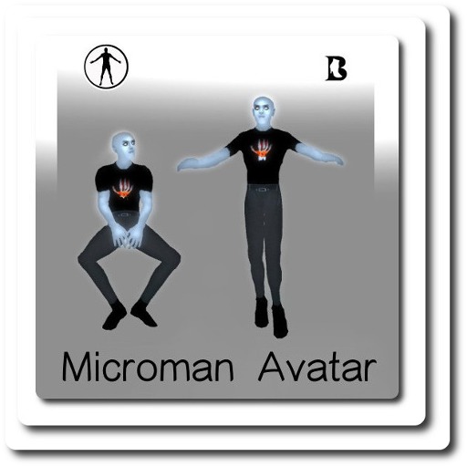 Blackburns Microman Rigged Mesh Avatar