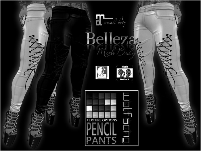 .wolfsong. ~ diva pencil pants DEMO