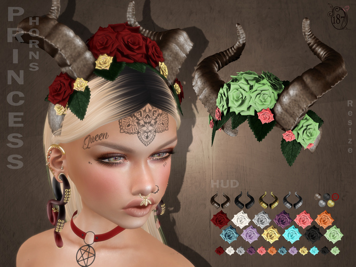 #187# Princess Horns BOX (Add Me)