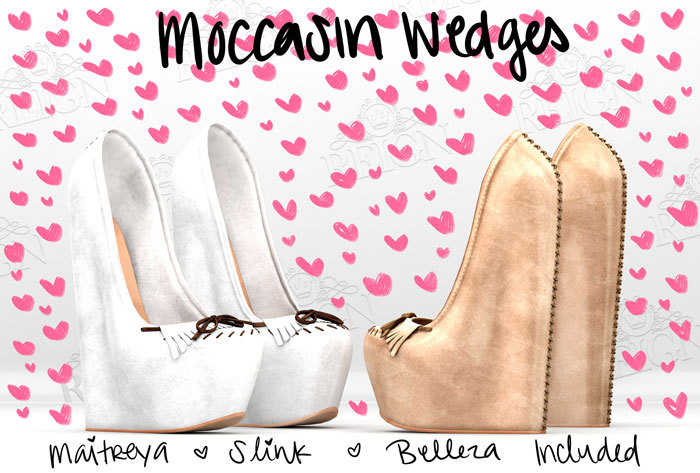 REIGN.- MOCCASIN WEDGES- DEMO