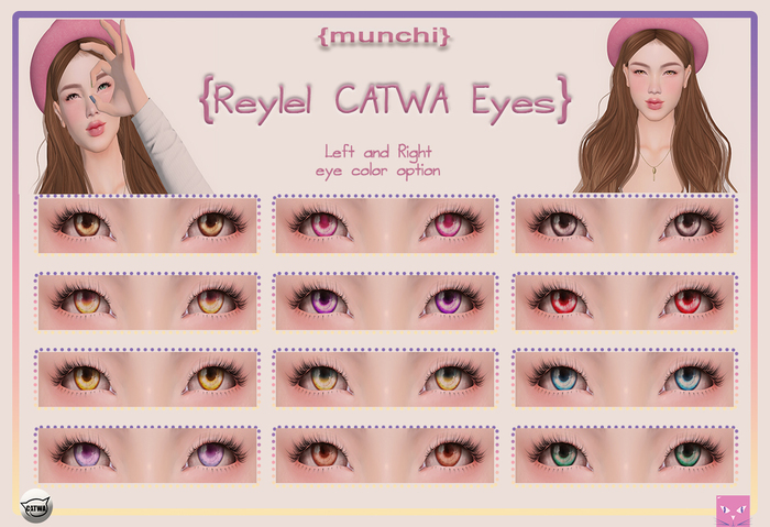 {munchi} Reylel Eyes for CATWA