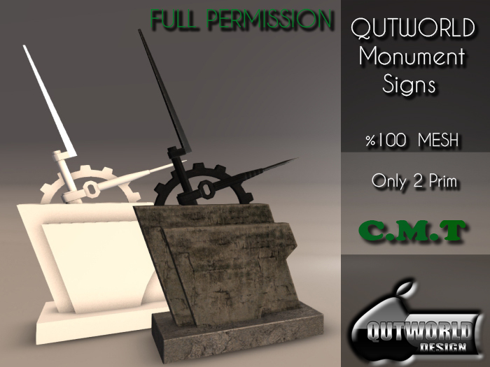 .::QUTWORLD  Monument Sign::.