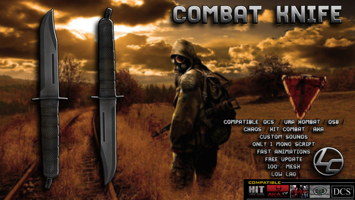 L.C ARMORY - Combat Knife v2.0(BOXED)