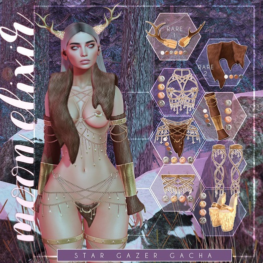Moon Elixir - Star Gazer - 20 - Lara - Shoe - Gold