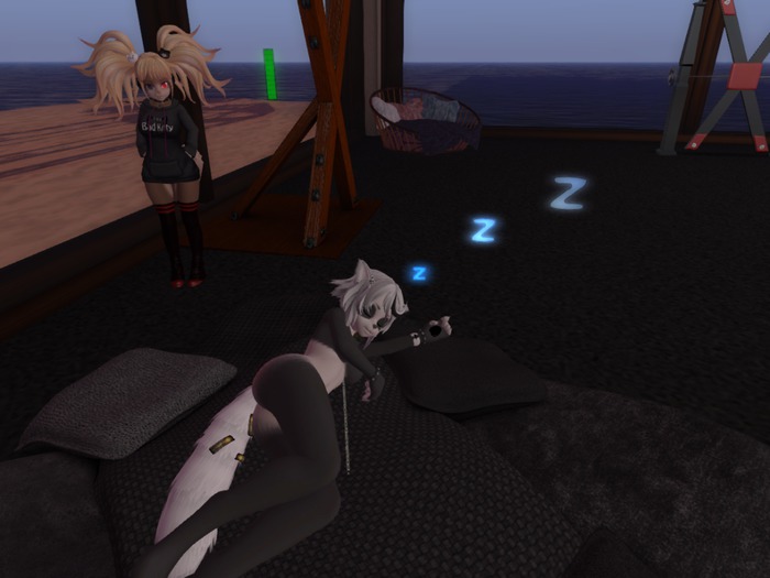 Zzz Sleepy particle