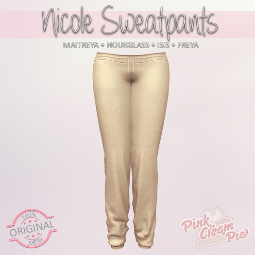 !PCP :: Nicole Sweatpants [Beige]