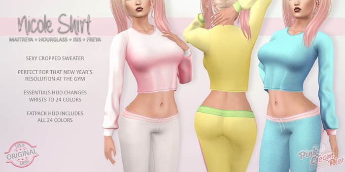 !PCP :: Nicole Sweatshirt [FATPACK]