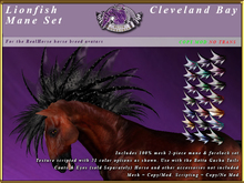 *E* Lionfish Mane Set [BOXED] Cleveland Bay