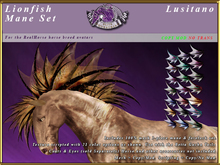 *E* Lionfish Mane Set [BOXED] Lusitano