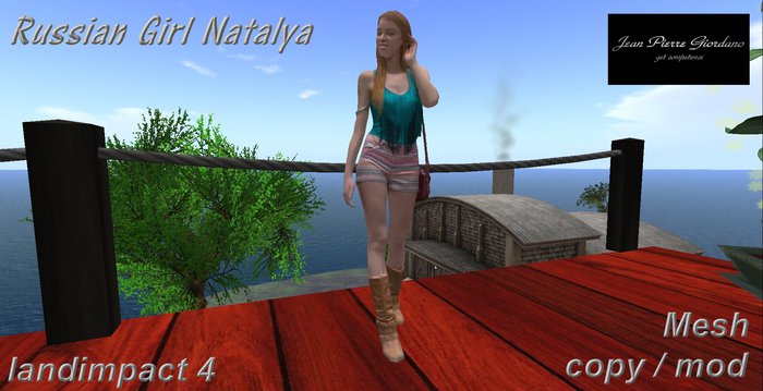 Russian Girl Natalya mesh BOX