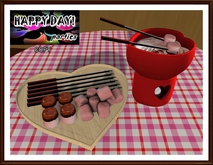 Valentines - Heart Fondue