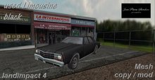used black Limousine mesh 