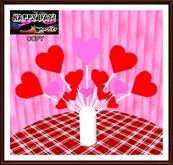 Valentines - Big Hearts Topper Centerpiece