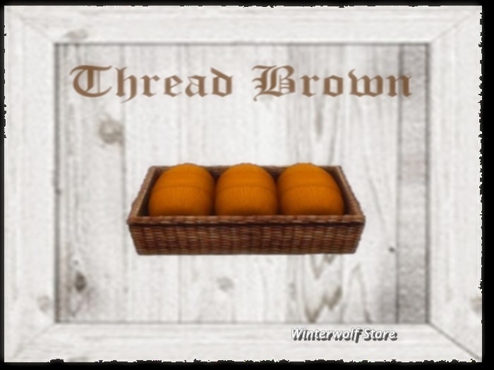 Thread Brown G&S (25 units)