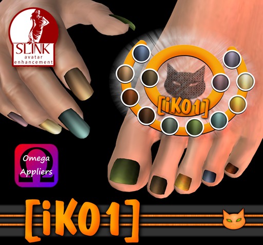 [IK01] SLink Nails Applier - Earthtone