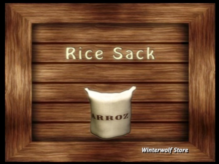 Rice Sacks G&S (10 units)