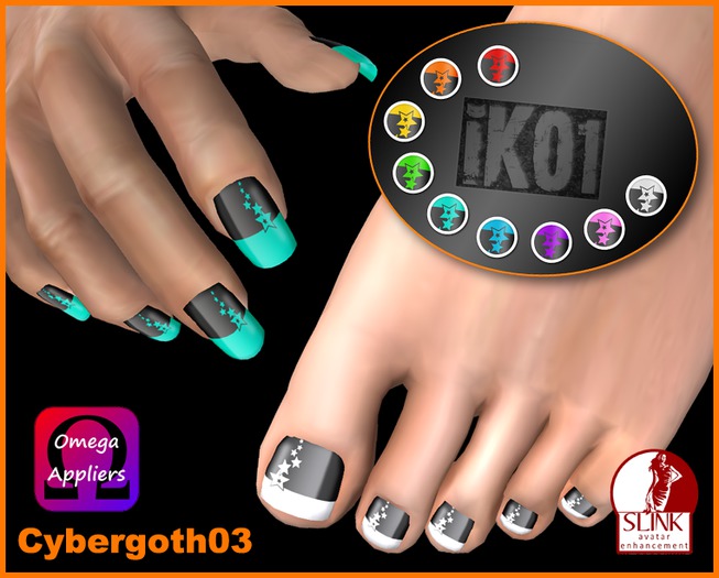 [IK01] SLink Nails Applier - Cybergoth03RM