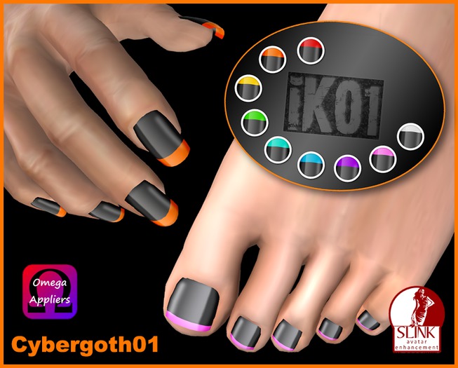 [IK01] SLink / Omega Nails Applier - Cybergoth 01