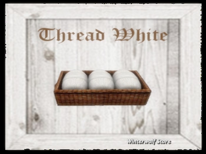 Thread White G&S (25 units)