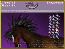 *E* Lionfish Mane Set [BOXED] Trakehner
