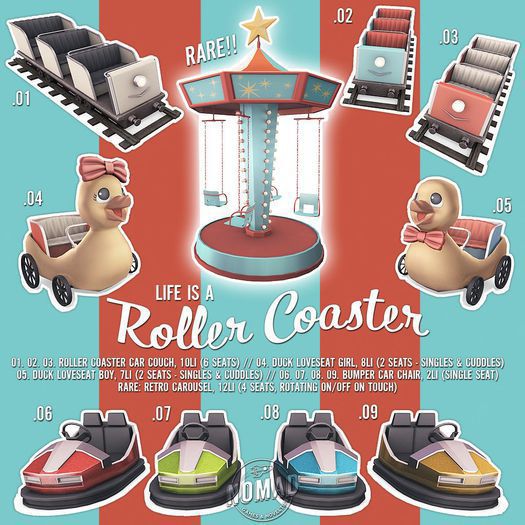 Nomad - Life Is A Roller Coaster  Complete Set! incl. Rare!
