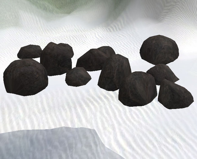Sculpt rocks - 12 stones - 2 UV maps