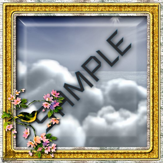 Bird Branch Picture Frame