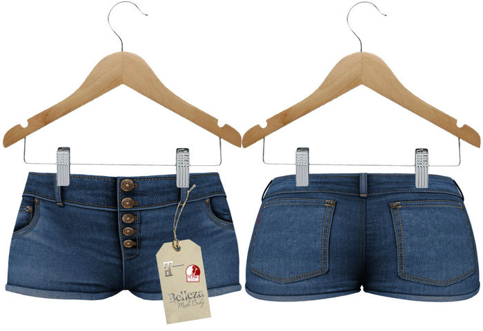 J.H.C.*Camila* Denim Shorts (LGT BLUE)