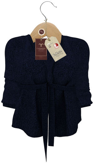 J.H.C. *Lori* Cashmere jacket (NAVY)