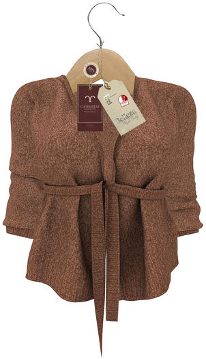 J.H.C. *Lori* Cashmere jacket (TAN)