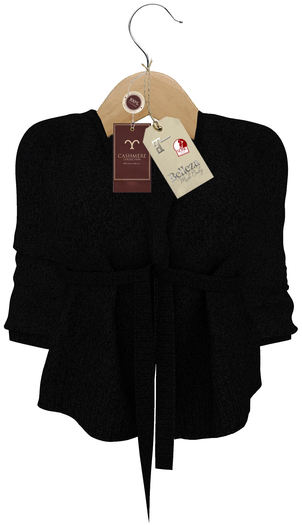 J.H.C. *Lori* Cashmere jacket (BLACK)