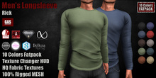 GAS [Men's Longsleeve Rick - 10 Colors w/HUD FATPACK] Demo