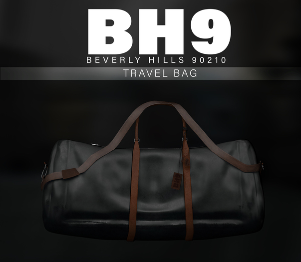 [BH9] Travel Bag (Black)