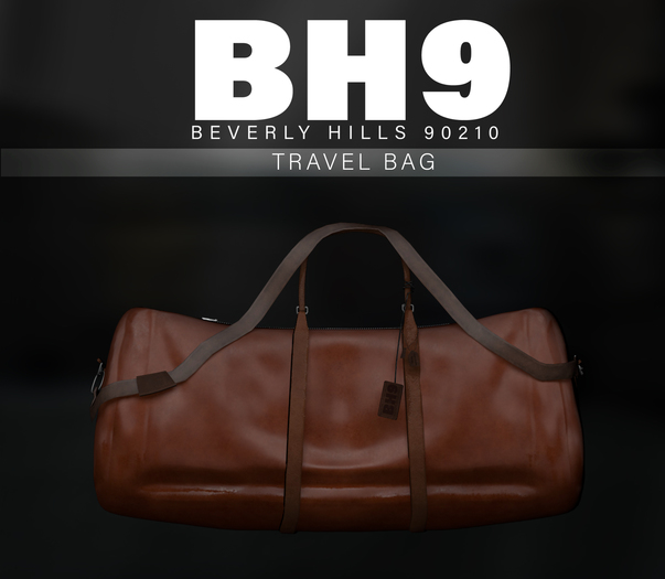 [BH9] Travel Bag (Burnt Orange)