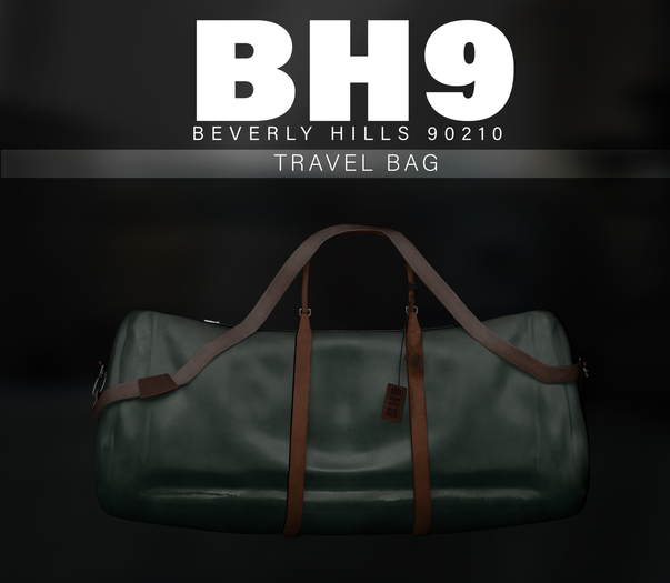 [BH9] Travel Bag (Moss Green)