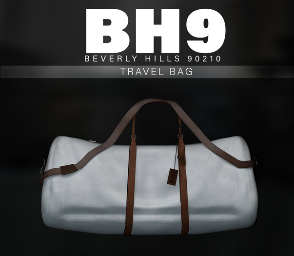 [BH9] Travel Bag (White)