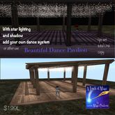 Beautiful dance Pavilion with starlights-Crate