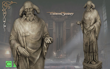 [MF] Mesh maleficent evil priest statue (boxed)